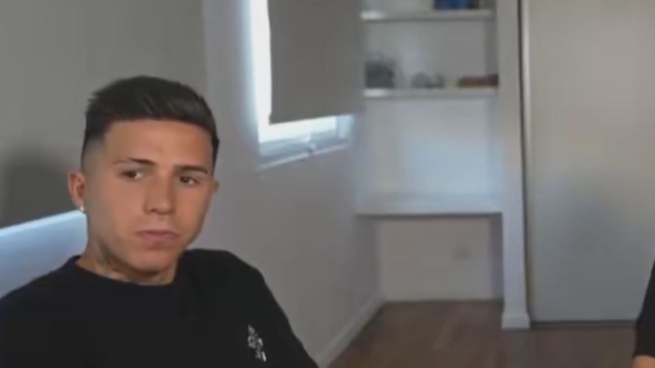 A Enzo Fernández  "le gusta mucho Madrid"... y ahí lo dejó