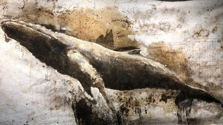 Esteban Ruiz reimagina Moby Dick en una exposición en Casa de Vacas