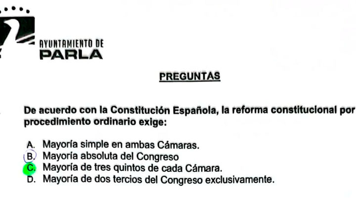 Parla tendrá una comisión de investigación por el escándalo de las oposiciones amañadas