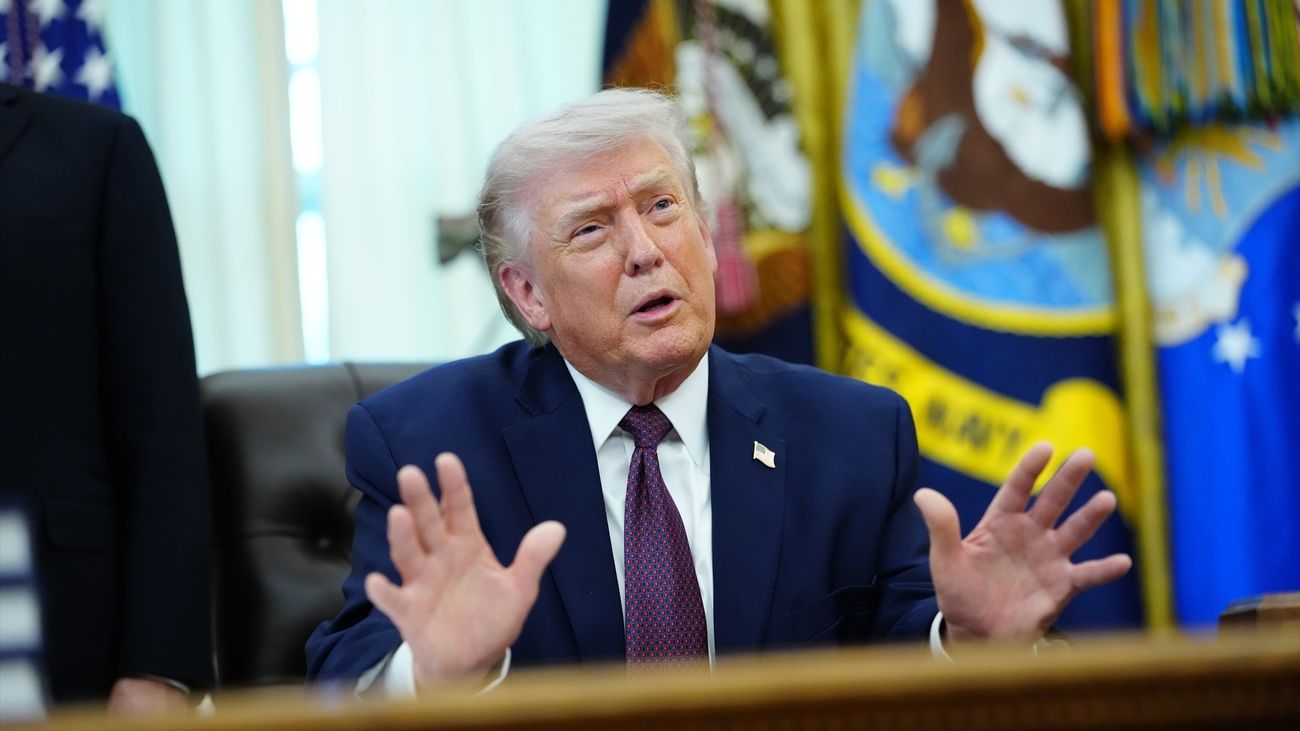 El presidente de EEUU, Donald Trump