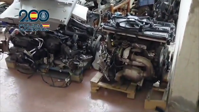 Detenidos 9 miembros de una banda que robaron 40 coches de lujo que vendían por piezas