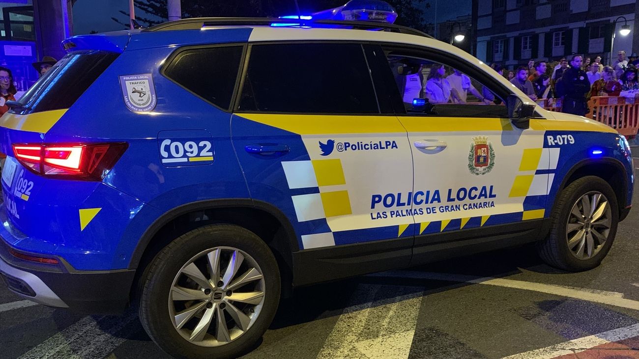 Coche de la Policía Local de Las Palmas de Gran Canaria