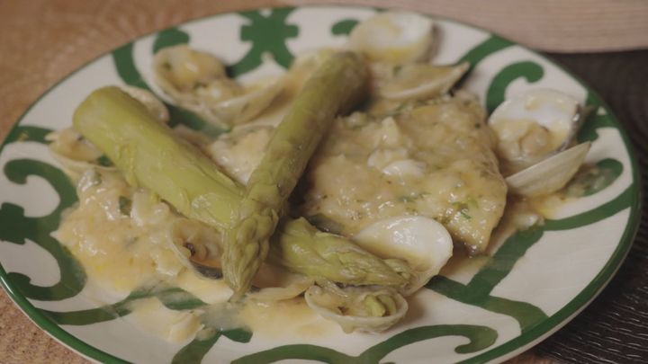 Sabor a Madrid : merluza en salsa verde en Ríos Rosas