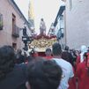 Emoción y contención en la marcha del  Cristo Atado a la Columna en Alcalá de Henares