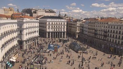 Jueves Santo soleado en Madrid con temperaturas en ligero descenso
