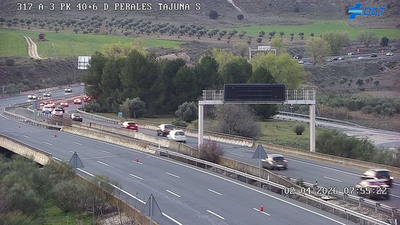 Complicaciones en las salidas de Madrid por la A-3 y la A-5 debido a varios accidentes