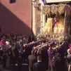 La Virgen del Dulce Nombre protagoniza un emotivo y complejo inicio de su recorrido de Jueves Santo en Madrid