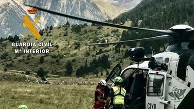 La Guardia Civil rescata a dos senderistas madrileños  en el Parque Natural del Moncayo en Zaragoza