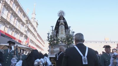 Incidente durante la procesión de la Virgen de los Siete Dolores en Viernes Santo