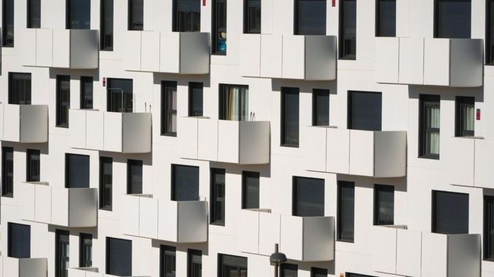 Edificio de nueva construcción en Madrid