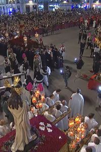 La Puerta del Sol, escenario del encuentro de cuatro hermandades este Viernes Santo