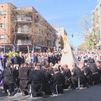 Medio centenar de costaleros participan en la procesión de El Encuentro en Móstoles