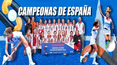 Madrid, campeona de España de hockey hierba sub'16