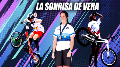 Vera Barón, la pequeña estrella del ciclismo con un palmarés sobre ruedas