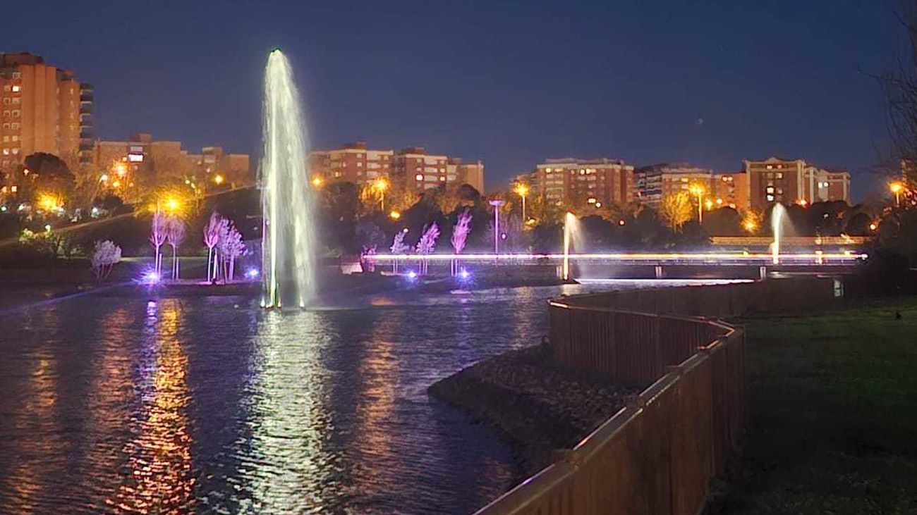 Lago de Loranca, en Fuenlabrada