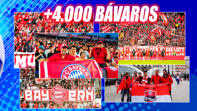 Más de 4.000 aficionados apoyarán al Bayern Munich en el Bernabéu