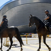 Gran despliegue de seguridad en el Real Madrid – Bayern Munich