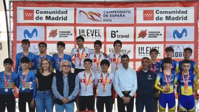 La selección madrileña de ciclismo consigue un gran medallero en los Nacionales de Pista Júnior y Cadete