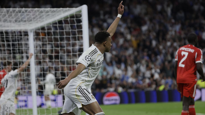 Mbappé ante el Bayern / EFE