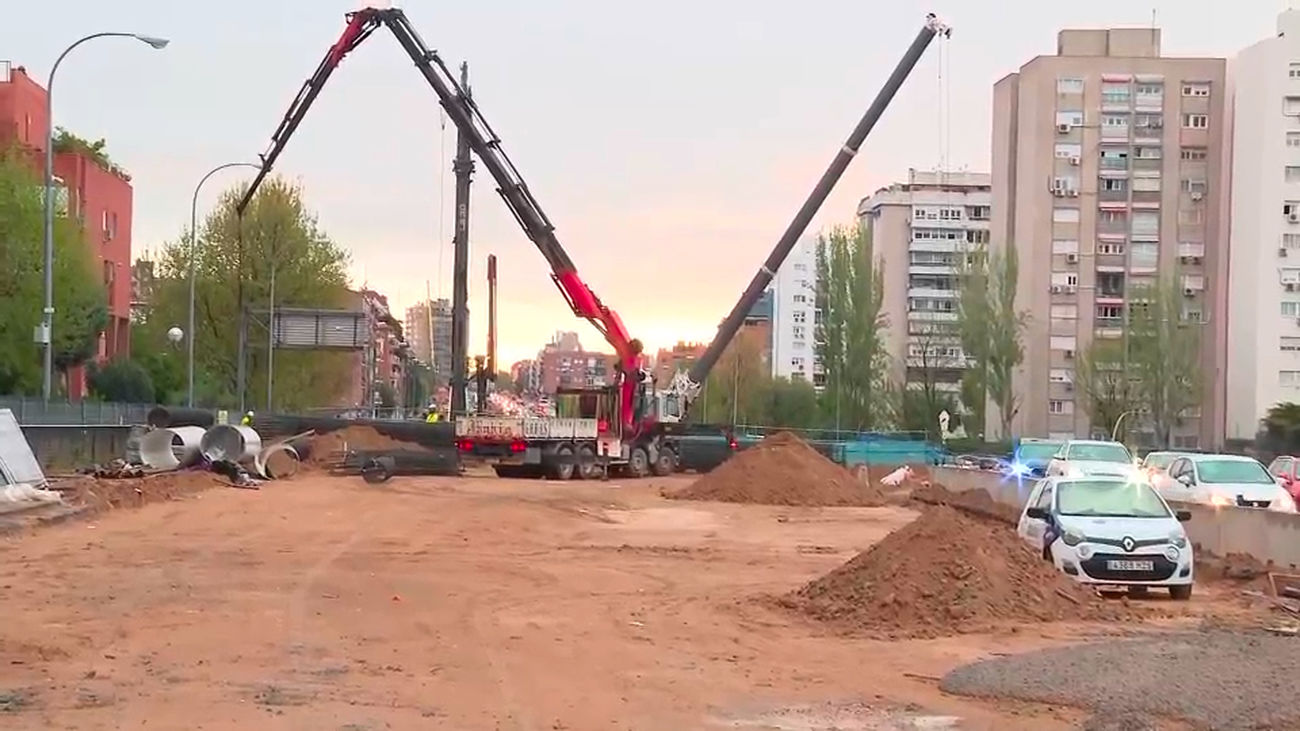 Las obras de soterramiento de la A-5 entran en su fase final: el túnel abrirá al tráfico antes de fin de año