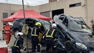 La Comunidad de Madrid elige en Alcobendas a los mejores bomberos especializados en accidentes de tráfico