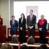 Felipe VI inaugura el moderno campus del IEB en Madrid y entrega becas a la excelencia