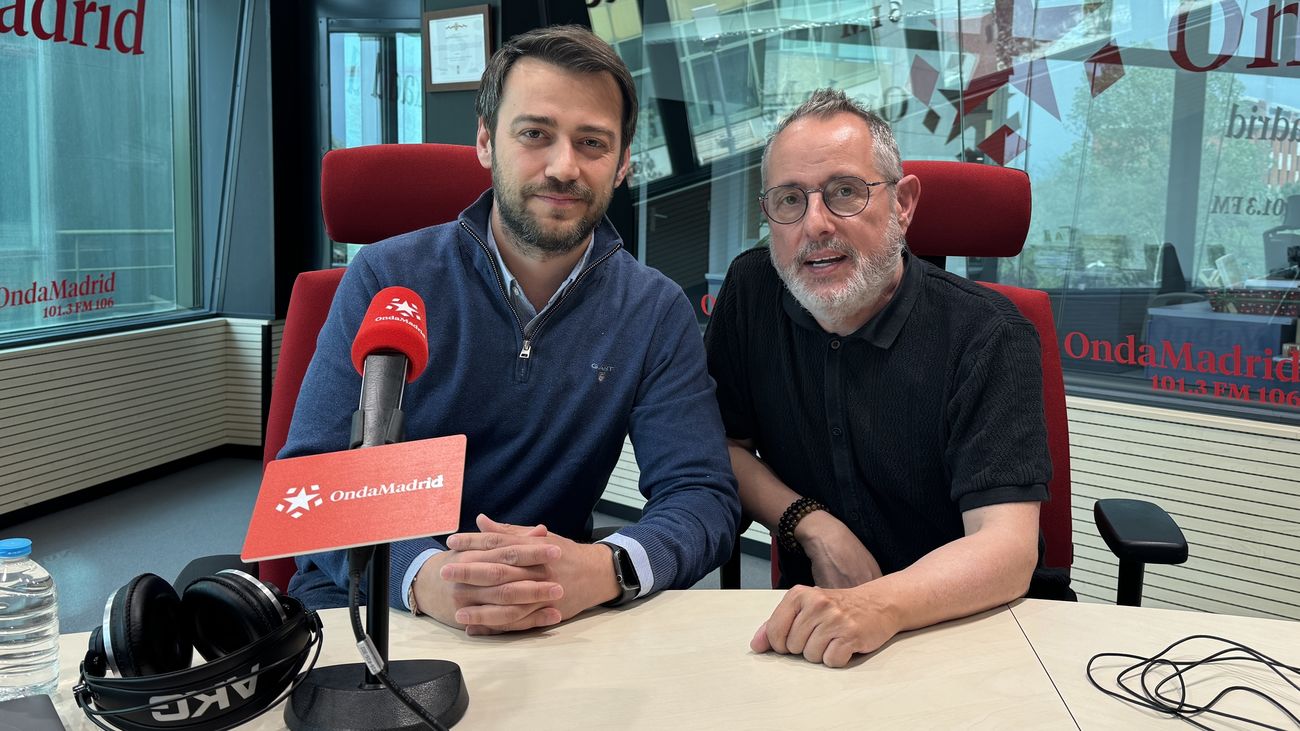 Nikolay Yordanov y Javier Peña