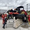 Siete equipos de bomberos de Madrid compiten en Alcobendas para representar a la Comunidad en el campeonato nacional