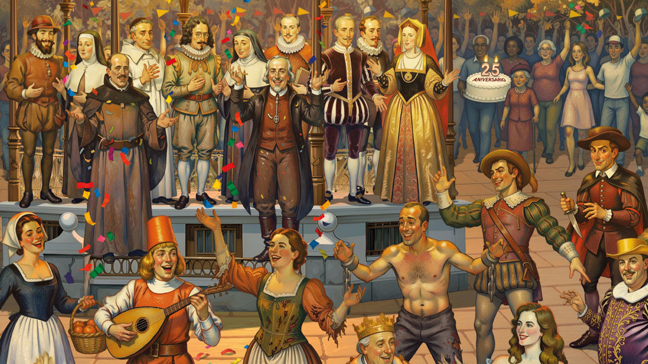 Cartel del Festival de Clásicos del Siglo de Oro en Alcalá de Henares 2026