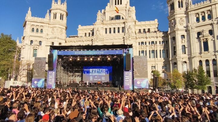 Madrid despliega 170 policías y Samur para la IV Fiesta de la Resurrección en Cibeles