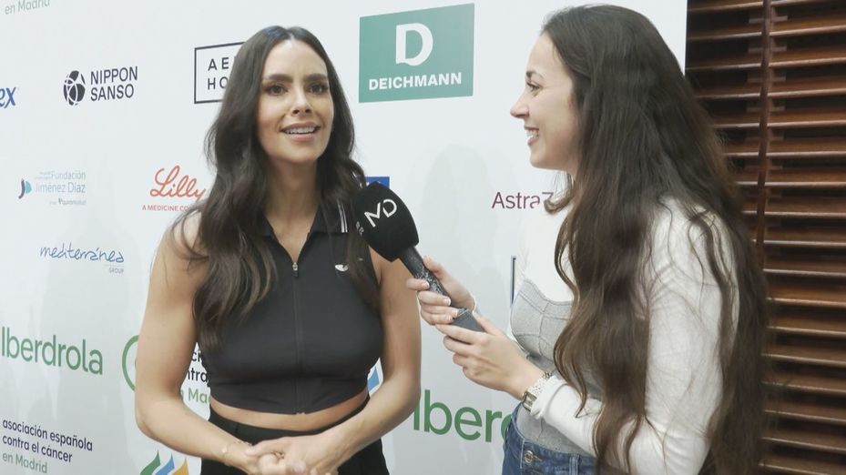 Cristina Pedroche, sobre la Marcha contra el Cáncer: “En esta carrera vamos todos de la mano”