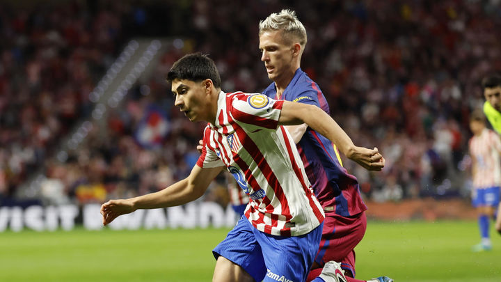 Obed Vargas, sobre el Atlético de Madrid: "Es un grupo muy unido, ésa es su fuerza"