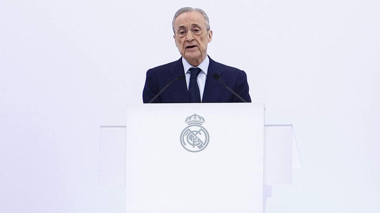 Florentino Pérez: "Aquí nadie se rinde"