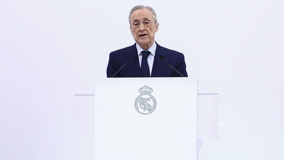 Florentino Pérez: "Aquí nadie se rinde"
