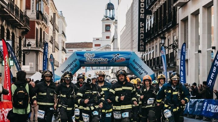 Cortes de tráfico y 35 líneas de EMT afectadas este domingo por la Carrera de los Bomberos de Madrid