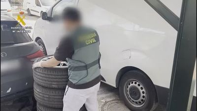 Cae una banda que robaba ruedas de coches de alta gama en Tres Cantos