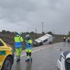 Un herido grave tras el choque frontal de dos vehículos en Morata de Tajuña