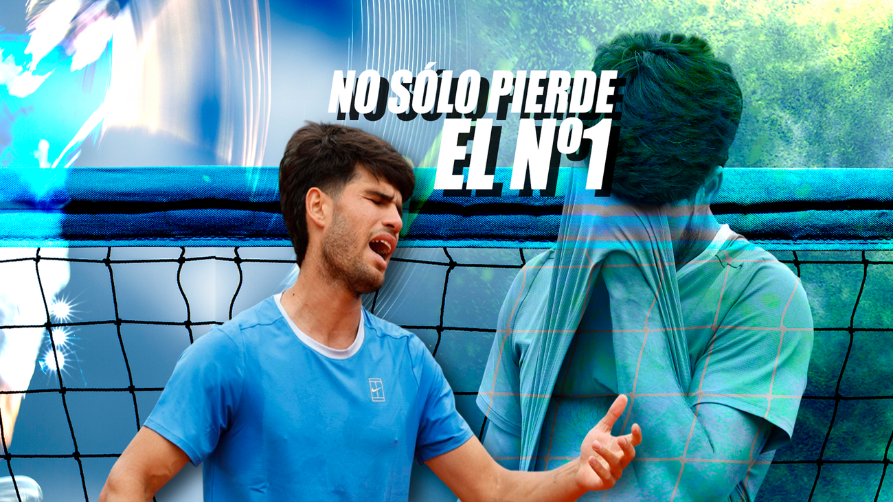 La derrota en la final de Montecarlo deja a Alcaraz fuera de la cima del ránking