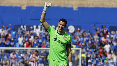 David Soria, sobre Mbappé: "Para nosotros, su ausencia es positiva"