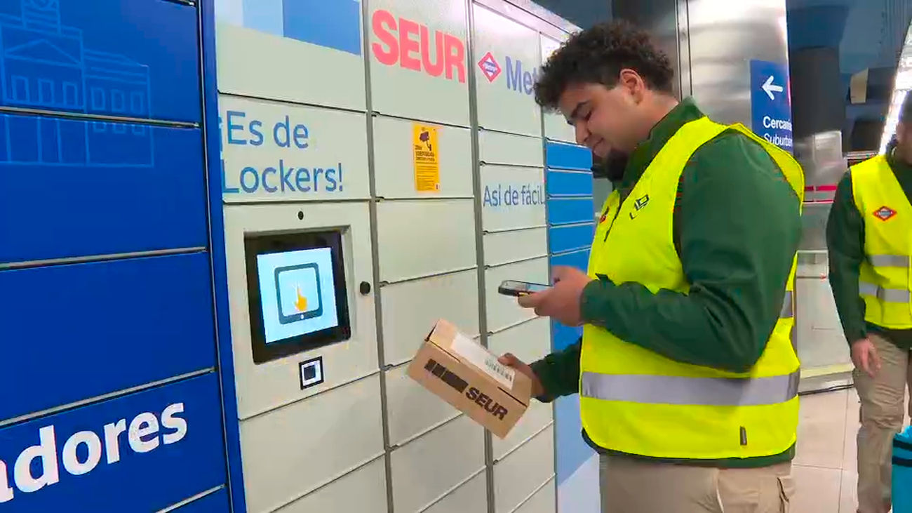 Madrid estrena Metropaq: taquillas inteligentes en Metro para recoger paquetes sin salir de la estación