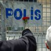 Imagen de archivo de una valla de la Policía de Turquía