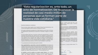 Sánchez defiende la regularización masiva y pide al PP que sea "coherente" y "escuche a la Iglesia"
