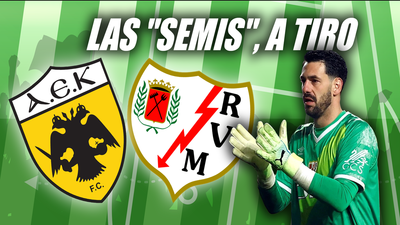 El Rayo Vallecano, ilusionado y precavido para hacer historia en Atenas