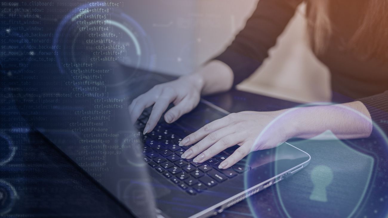 Ilustración de ciberseguridad