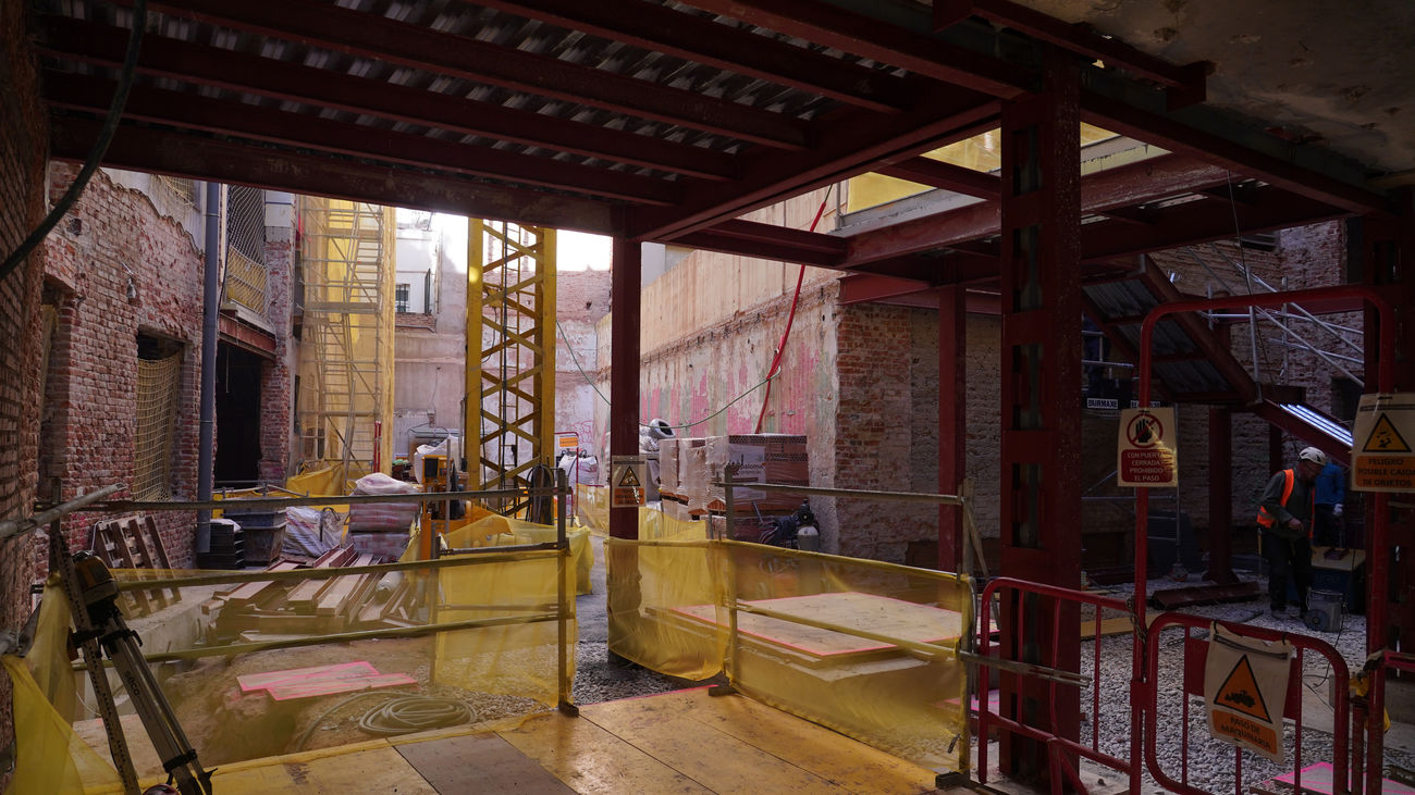 Avanzan las obras en la antigua 'Ingobernable' para crear un espacio cultural y un centro de salud