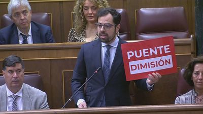 El PP pide la dimisión de Óscar Puente en el Congreso
