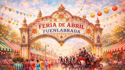 La Feria de Abril de Fuenlabrada se celebra con coros rocieros, sevillanas y farolillos