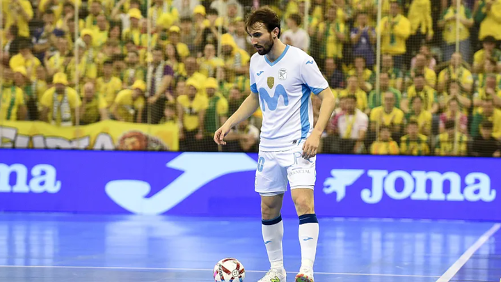 Mínguez, Movistar: “No imaginaba estos números a estas alturas y ser el máximo goleador"