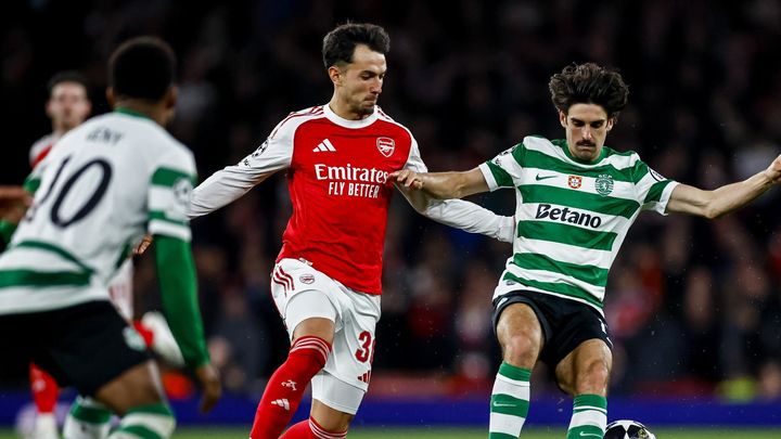 Zubimendi ante el Sporting de Portugal / EFE