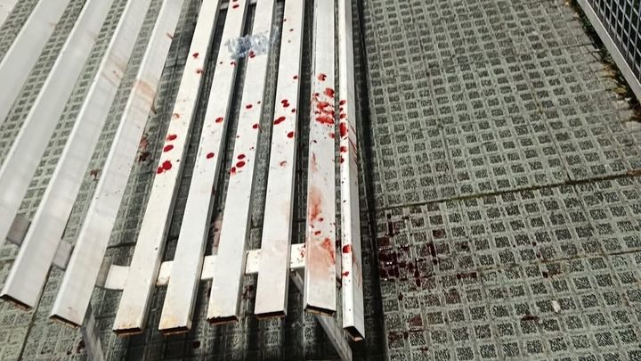 Lugar del apuñalamiento en Aranjuez